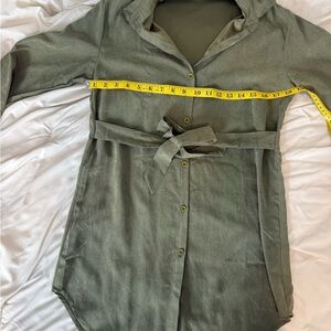 SHEIN Green Dress
